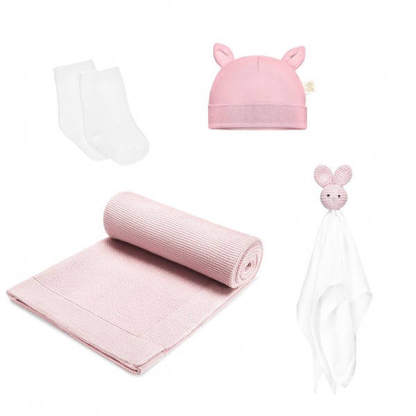 Baby Layette XXL Set - 15 pcs - dusty pink