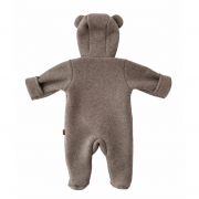 Kombinezon z wełny merino - taupe