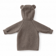 Kurtka z wełny merino - taupe