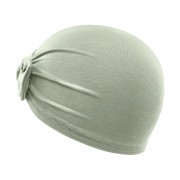 Turban bambusowy - pudrowy róż