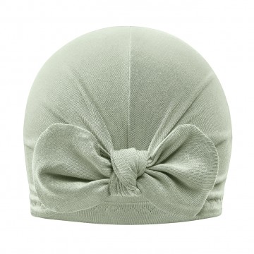 Turban bambusowy - pudrowy r&oacute;ż