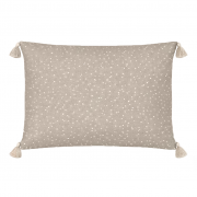 Poduszka Double bamboo - Kamyczki taupe