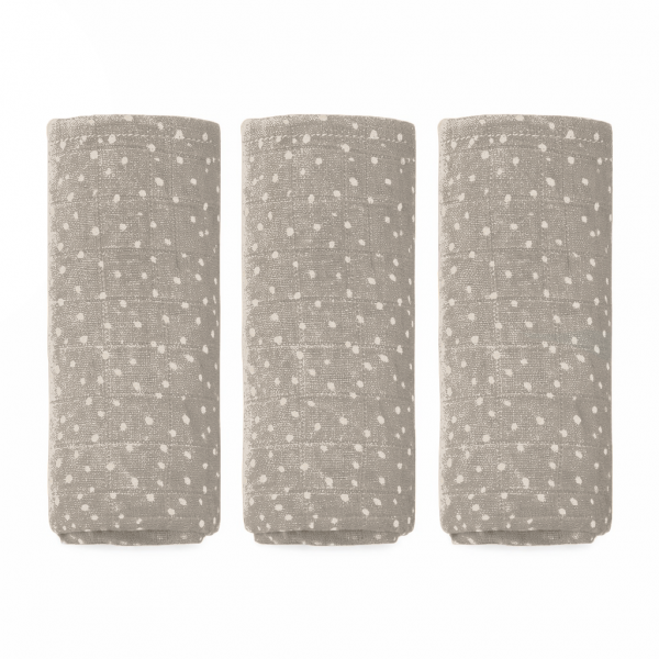 Bamboo muslin square Paradise feathers