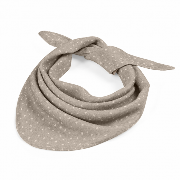 Bamboo triangle scarf Paradise feathers