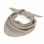 Bamboo triangle scarf Paradise feathers
