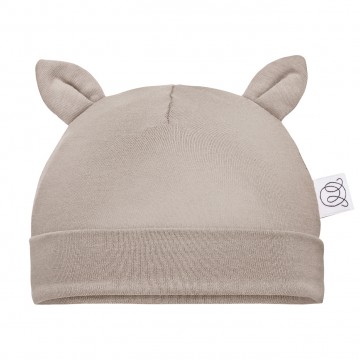 Bamboo baby cap - light blue