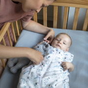 Bamboo muslin sleeping bag PURE - Paradise feathers
