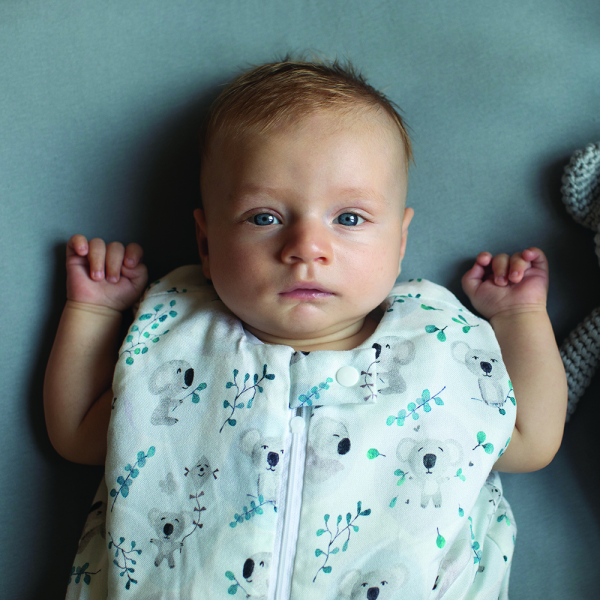 Bamboo muslin sleeping bag PURE - Paradise feathers