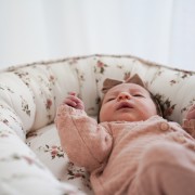 Bamboo baby nest - Rose garden