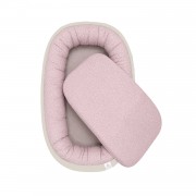 Bamboo baby nest - Stones pink
