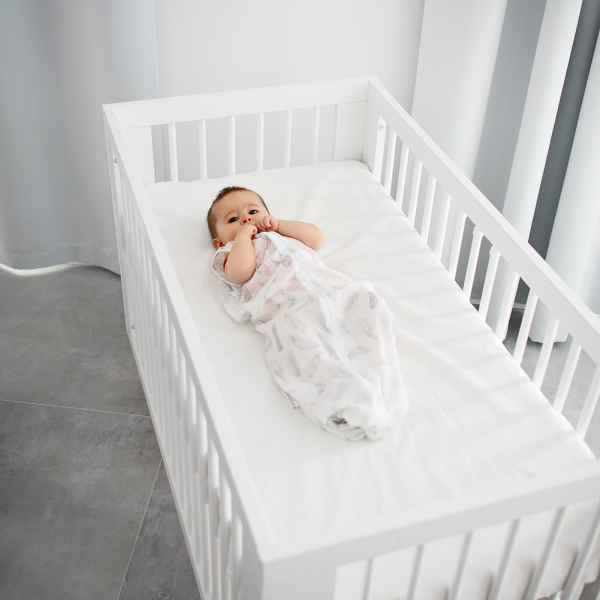 Bamboo muslin sleeping bag Paradise feathers