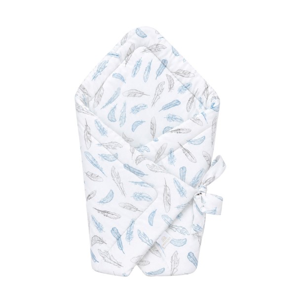 Bamboo baby wrap - Heavenly feathers