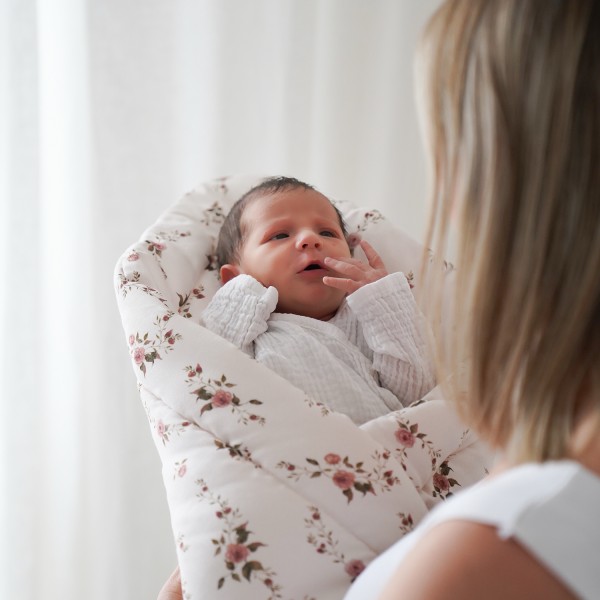 Bamboo baby wrap - Ducks