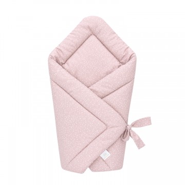 Bamboo baby wrap - Stones pink