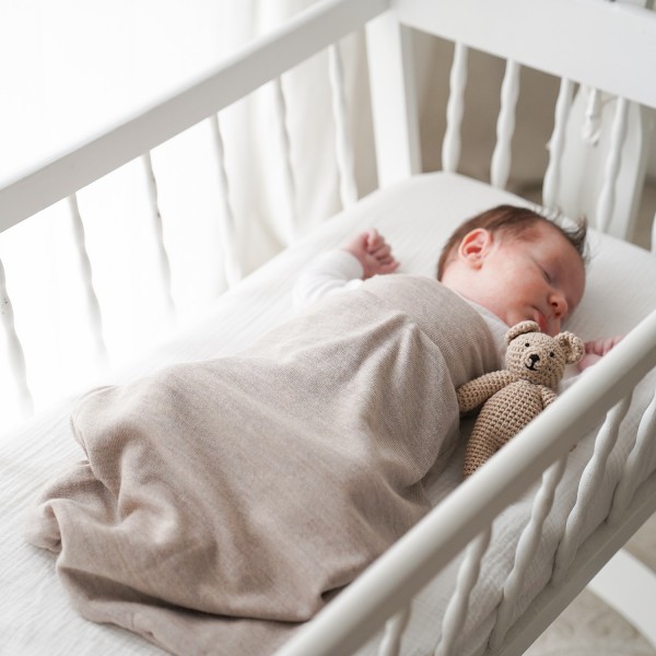 Merino baby sleep sack TOG 1.5 - beige