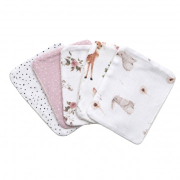Bambmoo Washclothes 5-pack
