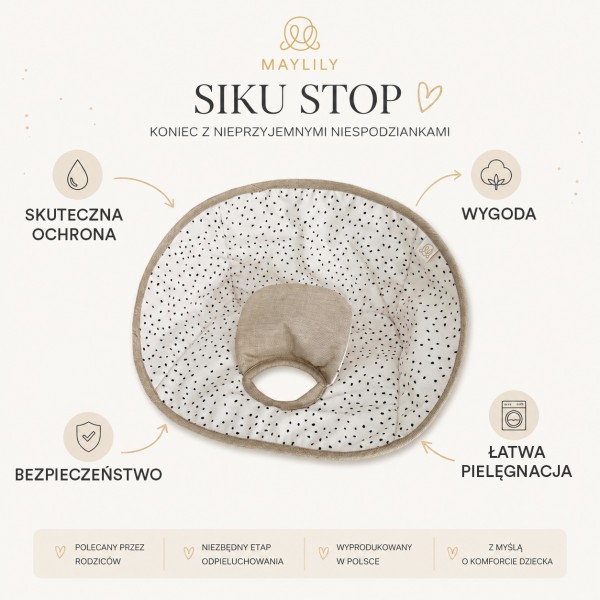 SIKU STOP® nieprzemakalny ochraniacz do fotelika samochodowego - Fotosafari