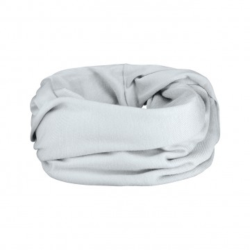 Bamboo snood scarf - light grey