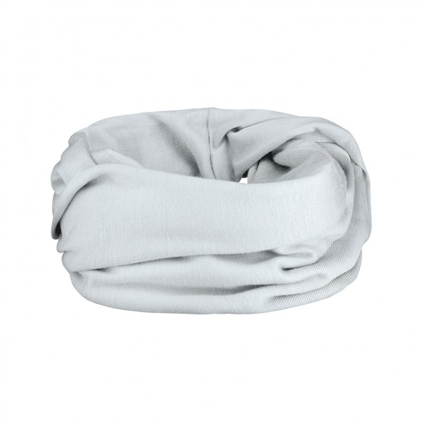 Bamboo snood scarf - light grey