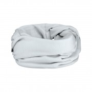 Bamboo snood scarf - light grey