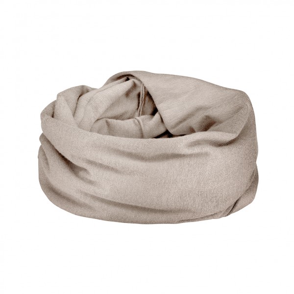 Bamboo snood scarf - taupe