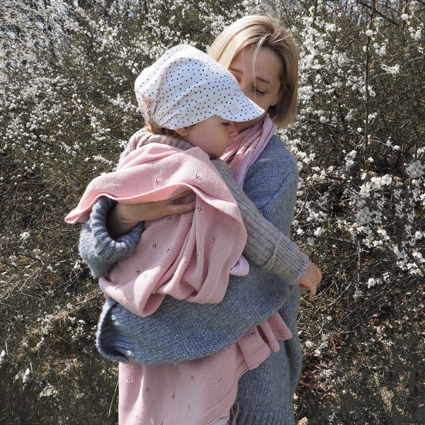 Merino blanket Merinolove - light blue