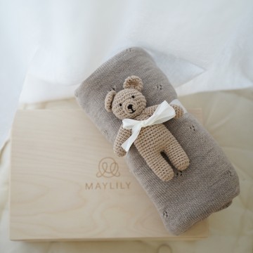 Gift set Little Bear - beige