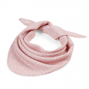 Bamboo triangle scarf Paradise feathers