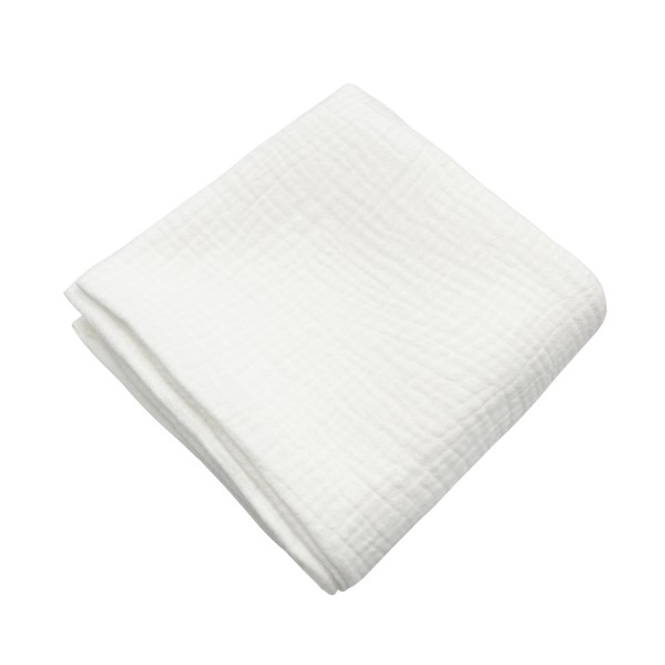 Muslin square de lux - light blue