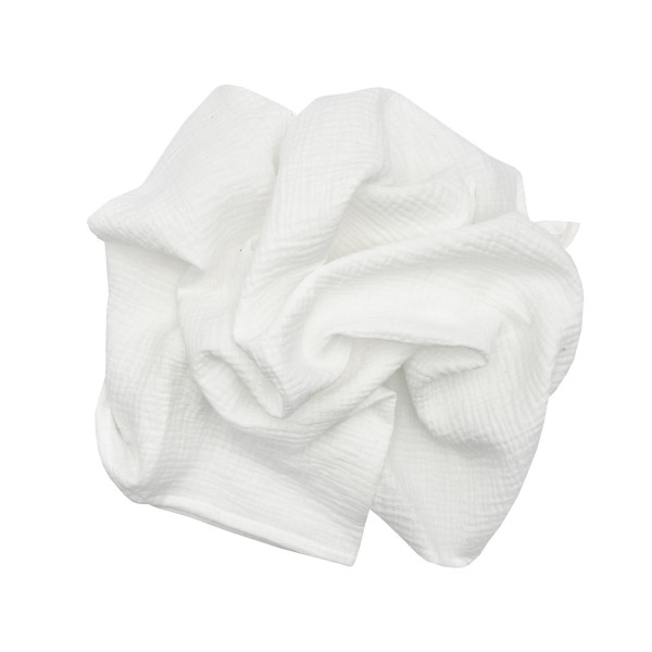 Muslin square de lux - light blue