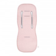 Bamboo anti-sweating 3D stroller pad V1 - Stones pink