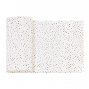 Bamboo muslin square Paradise feathers