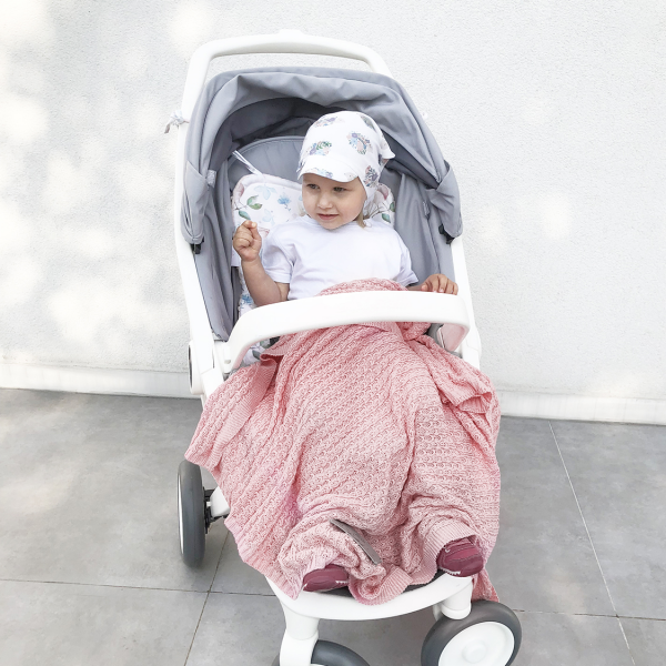 Bamboolove Air blanket Blush pink