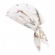 Bamboo triangle scarf Sea friends