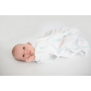 Cotton muslin sleeping bag Cream