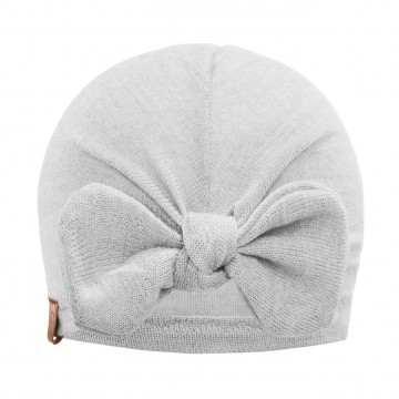 Turban merino - popiel