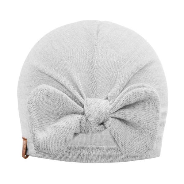 Turban merino - popiel
