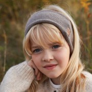 Merino headband - taupe