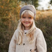 Merino headband - taupe