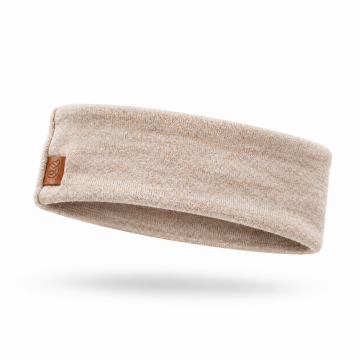 Merino headband - taupe