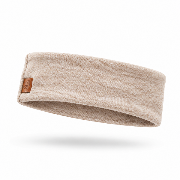Opaska merino - taupe