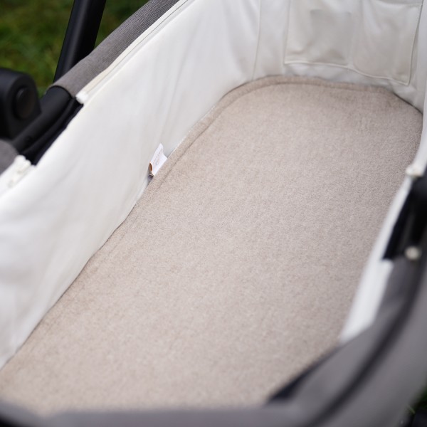 Merino 3D carrycot liner - beige