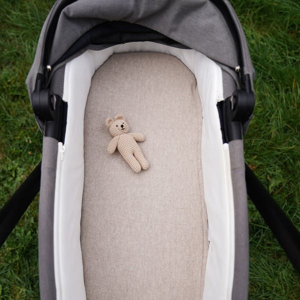 Merino 3D carrycot liner - beige