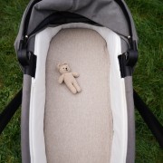 Merino 3D carrycot liner - beige