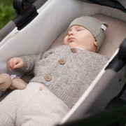 Merino 3D carrycot liner - beige