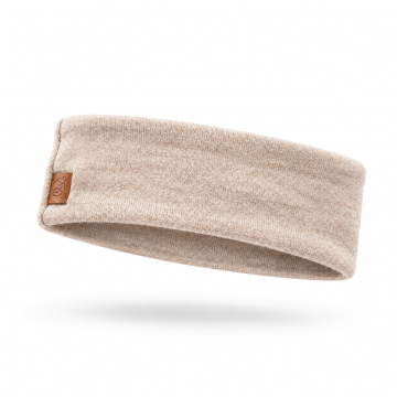 Opaska merino - taupe