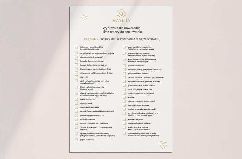 LISTA WYPRAWKOWA
