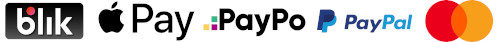 BLIK | Apple Pay | PayPo | PayPal | MasterCard